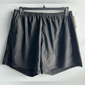 Island Escape Plus Size Swim Shorts Black Size 20W